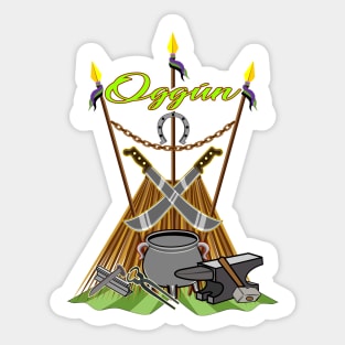 Oggún Sticker